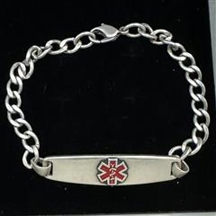 James Avery Enameled Medical Alert Bracelet
